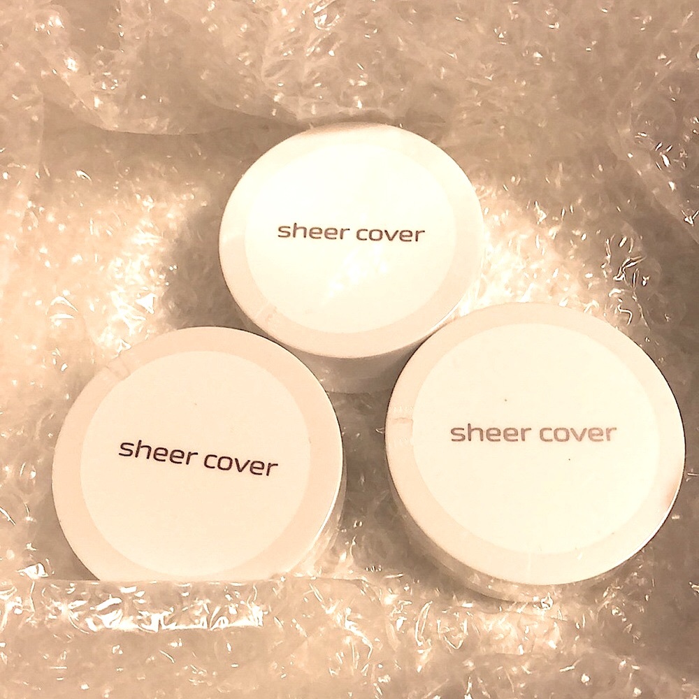 Sheer Cover LIGHT Mineral Foundation X3